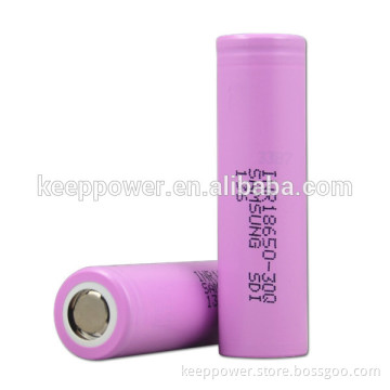 15A discharge - 18650 high drain li-ion battery 3.6v 3000mah INR18650-30Q for samsung
